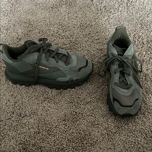 Cardi B x Reebok Women's Olive Green Sneakers